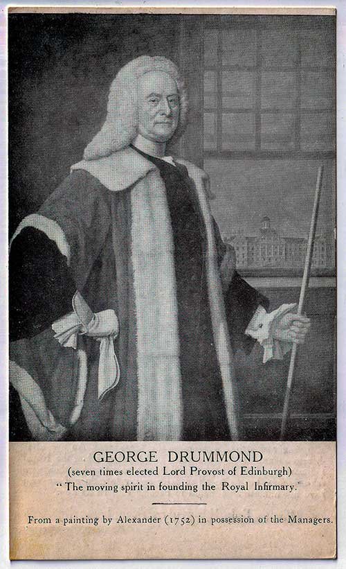 Royal Infirmary of Edinburgh Fundraising Card