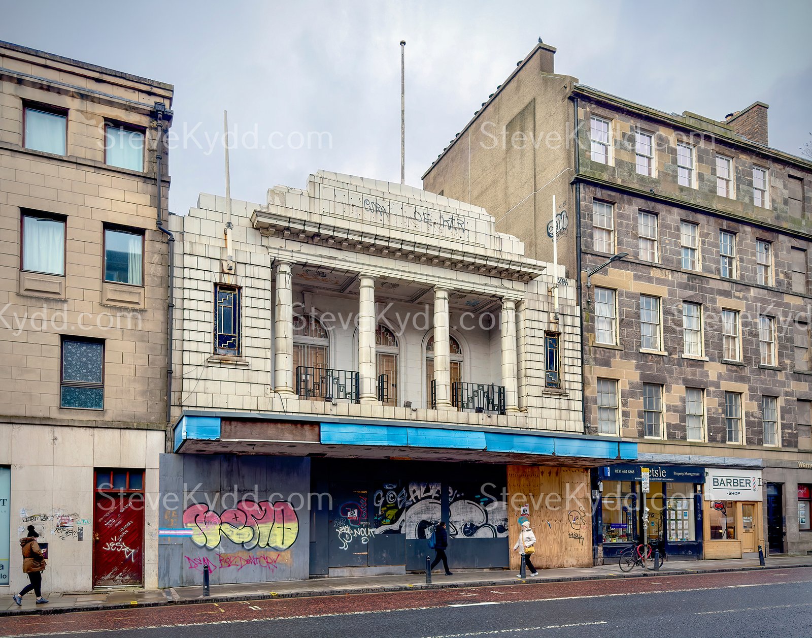 The former Odeon Cinema on Clerk Street, Edinburgh, originally opened as the New Victoria in 1930.