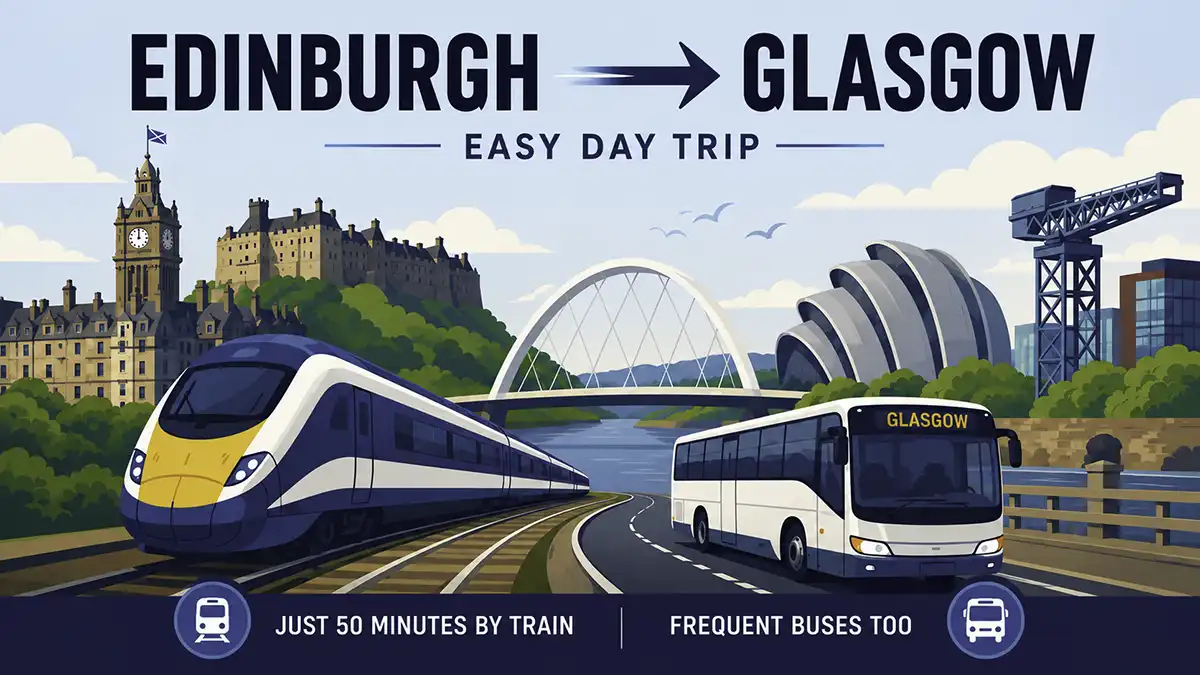 Can You Visit Glasgow on a Day Trip from Edinburgh?