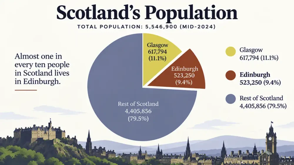 Scotland's Population Scotland's Population graphic